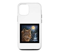 Majestic Wolf Under The Moonlight Sky Nature Scène Coque pour iPhone 12/12 Pro