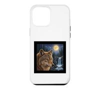 Majestic Wolf Under The Moonlight Sky Nature Scène Coque pour iPhone 12 Pro Max