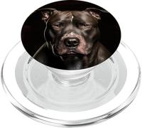 Majestueux American Pit Bull Terrier PopSockets PopGrip pour MagSafe