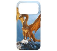 Majestueux Dragon Orange surplombant Les Sommets des Montagnes Coque pour iPhone 17 Pro Max