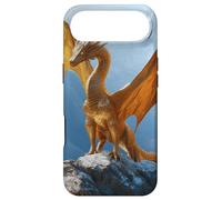 Majestueux Dragon Orange surplombant Les Sommets des Montagnes Coque pour iPhone Air