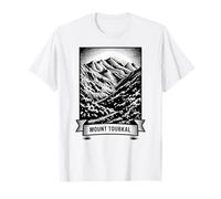 Majestueux Peak Mount Toubkal du Maroc T-Shirt