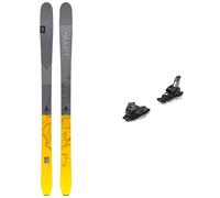 Majesty - Fixations de ski freeride/freestyle - Pack Havoc 90 Ti 2025 - Jaune Jaune 184 cm