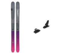 Majesty - Fixations de ski Freeride/Freestyle - Pack Havoc Hitech 2025 - Gris Gris 171 cm,176 cm