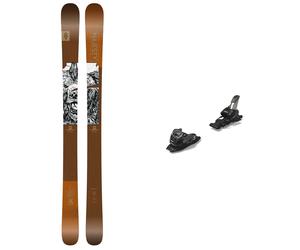 Majesty - Packs (skis + fix) - Skis freeski - Pack Dirty Bear XL 2026 en Bois - Orange Orange 180 cm,186 cm