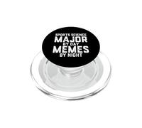Majeur en Sciences du Sport par Jour Memes Night Étudiant en kinésiologie PopSockets PopGrip pour MagSafe