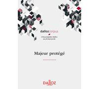 Majeur protégé - Droit civil - Fabien Marchadier - Dalloz - broché - Etude