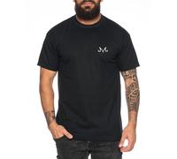 Majin T-Shirt Brodé Homme - Chemise Dragon Master Son Manga Ball Turtle Anime, Couleur:Noir, Taille:3XL