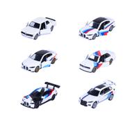 Majorette Voiture miniature BMW Deluxe 8502101003 – 7,5 cm, pneus en caoutchouc, 1 unité aléatoire