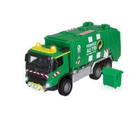 Majorette - Grand Series - Volvo Camion Poubelle - 19cm (Echelle 1/43ème) - Sons et Lumières - Dès 3 Ans - 213743000002, Vert