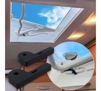 MaJoCompTec® CAMPERPART Verrouillage pour fenêtres de toit Dometic | Sécurisation des lucarnes de camping-car | Sécurisation anti-tempête caravane | Accessoires de protection camping-car (4, SKYSAFE