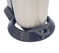 MaJoCompTec® Easyhelp Clip compatible avec SodaStream Crystal 2.0 | Accessoire de protection anti-gouttes | Réduit la pollution causée par l'eau qui goutte | Kit pour machine à gazéifier (gris,