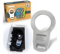 MaJoCompTec® Fusible de couvercle de réservoir I Fusible de réservoir AdBlue I Accessoire de camion camping-car (pour Citroën Jumper, acier inoxydable)
