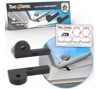 MaJoCompTec Mini Heki - Clip de sécurité pour fenêtre de toit, accessoire de fenêtre de toit pour Dometic, protection contre les tempêtes et les cambriolages