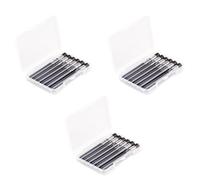 Majohn Lot de 18 cartouches d'encre pour stylo plume A1, A2, A3 Noir Diamètre d'alésage 5,5 mm