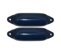 Majoni Lot de 2 corps de protection pour bateaux Star 25 - Couleur bleu marine - Longueur 58 cm
