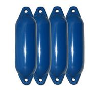 Majoni Lot de 4 Pare battage Star 25 - Couleur : Bleu, Longueur : 58 cm