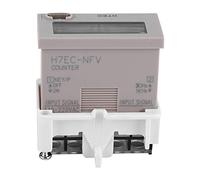 MAJONMMERD Compteur électronique Numérique Totalisateur H7EC NFV AC 110 220V, Affichage LCD 8 Chiffres, Plage de Comptage 0-99999999, Pile au Lithium Intégrée pour Montage sur Panneau