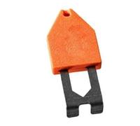 MAJONMMERD Crochet d'ancrage de Corde Ancre de Ligne de Craie en Fer avec Goupille en Acier de Verrouillage à Une Main, Outil d'ancrage Portable pour la Gestion des Cordes de Construction en Bois