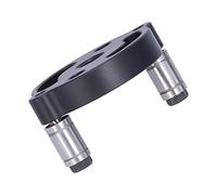 MAJONMMERD Fixation de Perforatrice en Alliage d'aluminium Guide de Perçage 6 8 10 Mm Localisateur de Gabarit de Chevilles Central Auto-adaptatif pour le Positionnement du Bois, le Perçage, la