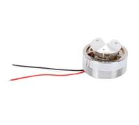 MAJONMMERD Full Range Resonance Speaker, 50mm 4ohm 25W (Silver) | Basses vibrantes à 360°, réponse en fréquence 20 Hz-20 kHz, coque en acier inoxydable, sensibilité 95 dB, pour ordinateurs,