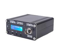 MAJONMMERD GPS Disciplined Oscillator GPSDO GPS Disciplined Clock 10MHz Reference Source Stable Output Display Screen Encoder with 1PPS Output Antenna Interface for Audio Decoder