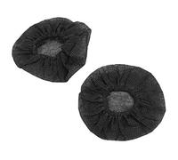 MAJONMMERD Housse de Microphone Jetable, 100 Pièces, Non Tissée, Ajustement élastique, 83 Mm, Isolation contre la Poussière, Utilisation Hygiénique pour KTV, Entretien sur Scène, école, Studio,