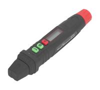 MAJONMMERD Humidimètre pour Bois, Testeur d'humidité Numérique ABS avec Sonde à 2 Broches, 7 échelles d'étalonnage, Fonction de Maintien LCD rétroéclairé pour l'inspection des Fuites Murales du