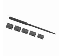 MAJONMMERD Kit de Jauge de Hauteur D'Injecteur avec Cinq Blocs de Jauge | Blocs D'acier, Cinq Tailles de 78,2 à 82,1 Mm, Réglage de Synchronisation, Moteurs Detroit Séries 50 et 60