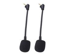 MAJONMMERD Micro Casque avec Microphone de Remplacement pour HyperX, 2 | Prise plaquée or de 3,5 mm, câble en cuivre OFC, suppression du bruit, transfert vocal clair, accessoire de streaming de jeu