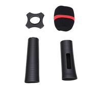 MAJONMMERD Microphone Silicone Handle Sleeve, Protection Anti-Chute avec