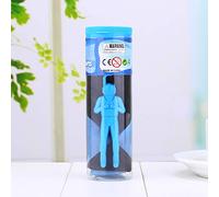 MAJONMMERD Mini Jouet Parachute en Tissu et Plastique, Balle Volante à Lancer à la Main pour Enfants, 43,5 Cm, Amusant en Plein Air à Partir de 3 Ans