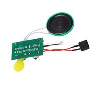 MAJONMMERD Module de Carte de Vœux DIY Enregistrable, Module Vocal avec Puce Sonore, 4 Minutes de Lecture à Détection Lumineuse avec Haut-Parleur Batterie pour Boîtes Cadeaux Jouets de Noël (Lecture