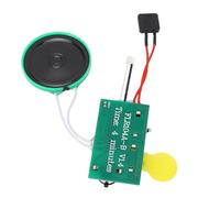 MAJONMMERD Module de Carte de Vœux DIY Enregistrable, Module Vocal avec Puce Sonore, 4 Minutes de Lecture à Détection Lumineuse avec Haut-Parleur Batterie pour Boîtes Cadeaux Jouets de Noël