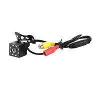 MAJONMMERD Moniteur Rétroviseur de Voiture écran Affichage Caméra de Recul 4,3 Pouces TFT LCD Entrée Vidéo 2 Canaux Vision Nocturne 8 LED Caméra IP68 pour Marche Arrière