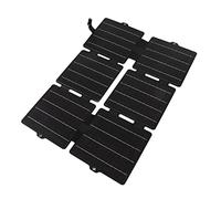 MAJONMMERD Panneau Solaire Portable 30 W en Silicium Monocristallin Pliable IPX6 étanche Double USB DC pour Appliques Murales Solaires, Artisanat, Jouets, Radio, Lampe de Poche, Utilisation en
