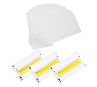 MAJONMMERD Papier Photo Brillant 4x6, par Sublimation à Séchage Rapide, 108 Feuilles avec Rubans pour les Utilisateurs du CP1300 CP1200 (RL-A-108IN-YMCO)