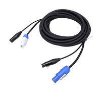 MAJONMMERD PowerCon XLR Combo Extension Cable, 23AWG 3 Pin (#5)
