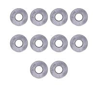 MAJONMMERD Roulement de Butée à Billes, Kit de Roulements à Billes Axiaux Miniatures 10 Pièces, Conception Détachable en Acier, Supporte une Charge Axiale Unidirectionnelle, Tailles Standard pour
