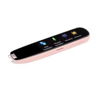 MAJONMMERD Stylo de Numérisation WiFi, Appareil de Traduction Multifonctionnel avec écran Tactile et Fonction de Synthèse Vocale, pour 112 Langues de Traduction en Ligne et Hors Ligne (Pink)