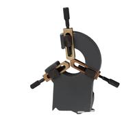 MAJONMMERD Support de Tour à Bois, Support de Tour Miniature, de Tournage du Bois, à 3 Points de Contact, Stabilisateur Mobile Fixe en Alliage D'aluminium avec Usinage Lourd