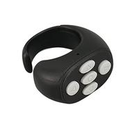 MAJONMMERD Télécommande Bluetooth Tourne-Page, Portée 10m, Veille 4 Mois | Boîtier ABS, Défilement TikTok, Lecture de Livres électroniques, Déclencheur Selfie, IOS 15 8.0, Batterie Rechargeable 30mAh