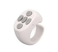 MAJONMMERD Télécommande Bluetooth Tourne-Page, Portée 10m, Veille 4 Mois | Boîtier ABS, Défilement TikTok, Lecture de Livres électroniques, Déclencheur Selfie, IOS 15 8.0, Batterie Rechargeable 30mAh
