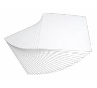 Major Brushes SafePrint Lot de 25 feuilles de mousse 300 x 300 mm