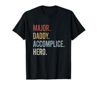 Major Daddy Accomplice Hero Retro Style Vintage T-Shirt
