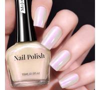 Major Dijit Vernis à ongles à séchage rapide - Sèche en 60 secondes - Finition brillante - Vernis à ongles longue durée avec pinceau de précision pour femme - 15 ml - Opale Aurora