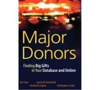 Major Donors: Finding Big Gifts in Your Database and Online Hart, Ted, Greenfield, James M., Gignac, Pamela M. (Auteur)