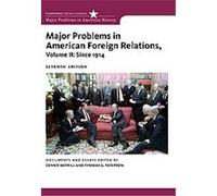 Major Problems in American Foreign Relations, Major Problems in American History Series Merrill (Auteur)