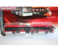 Majorette 212053303 - Man Lion'S City G Bus - Navette De Parking (Rouge) - Neuf