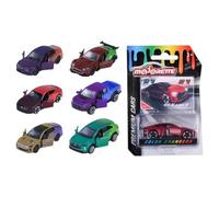 Majorette 212054041 - Changeurs de Couleur Voitures Métal Voitures roulettes Libres avec Pièces Ouvertes, Changement de Couleur à Température Entre 12°C et 22°C, Longueur : 7,5 cm, À